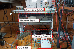 First DC-DC converter Prototypes for UPS 1 and 2